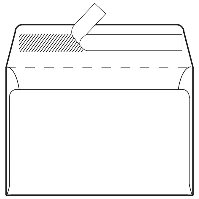 Koverte B5-BB (25x17,6cm)