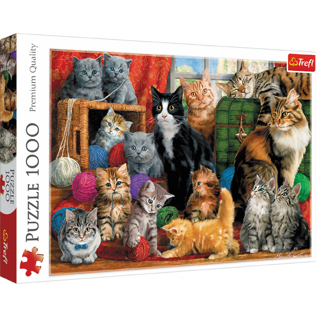 Puzzle Trefl mačke 500pcs
