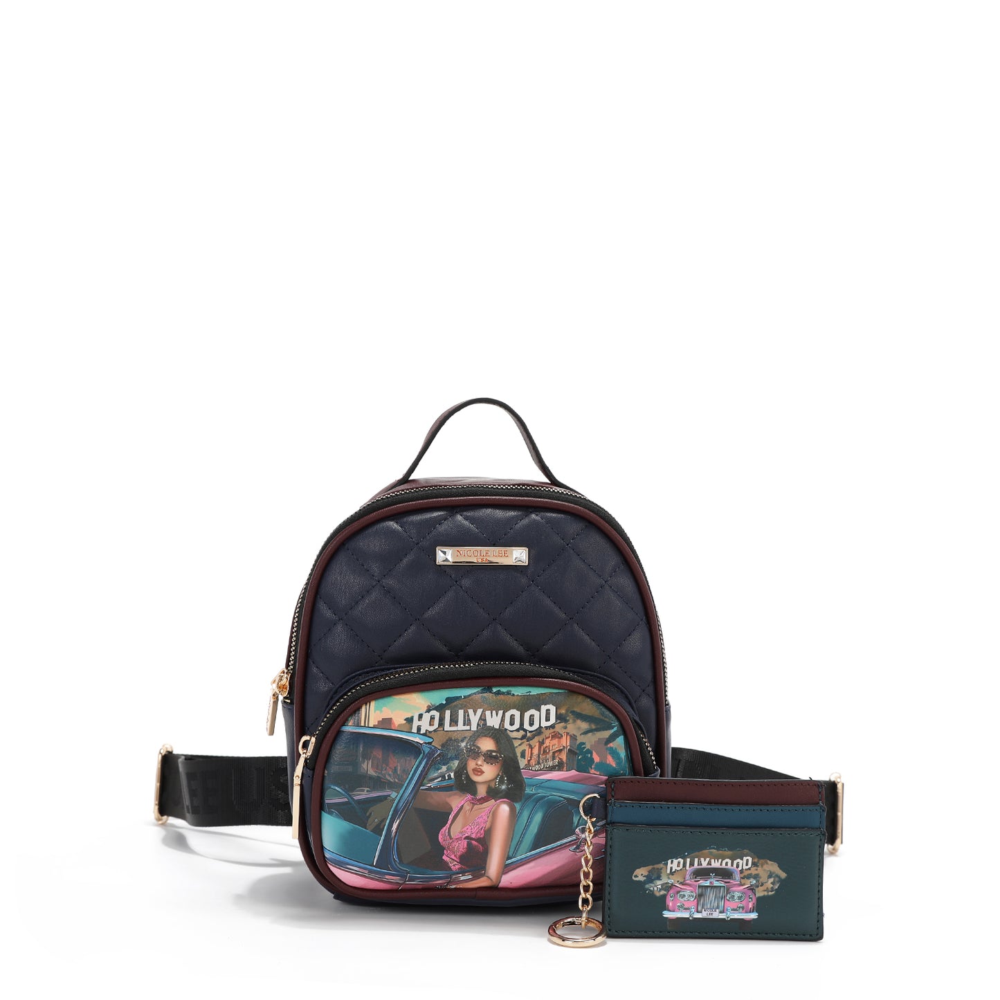 Ranac mali 2pcs Nicole Lee GSET17120 Hollywood Drive FW2024