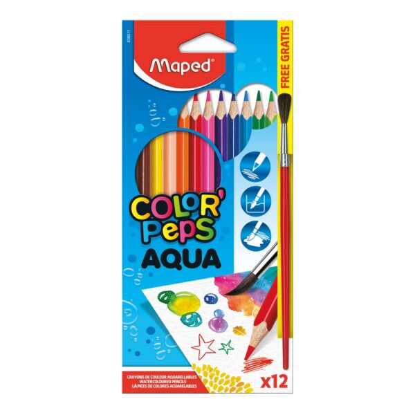 Drvene boje Maped Aqua