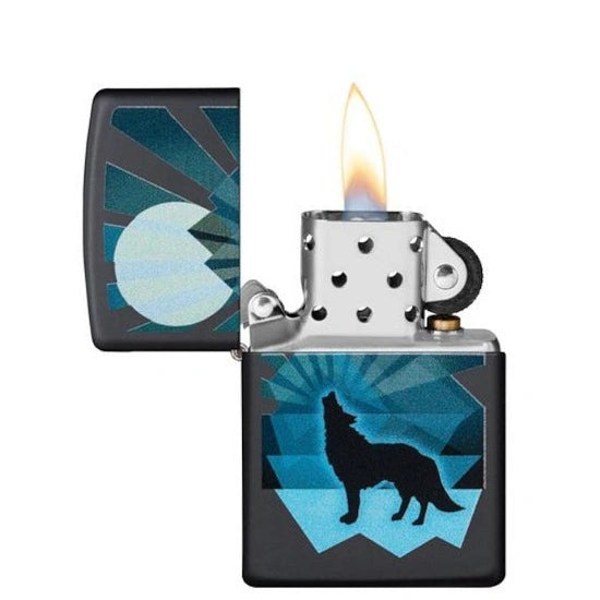 Zippo upaljač Wolf and Moon