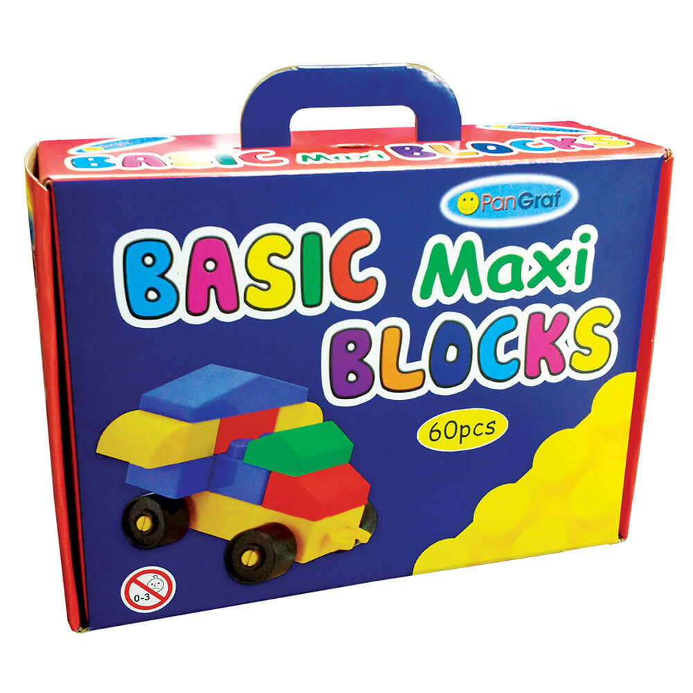 Basic Maxi Blocks u kartonskoj kutiji 60pcs