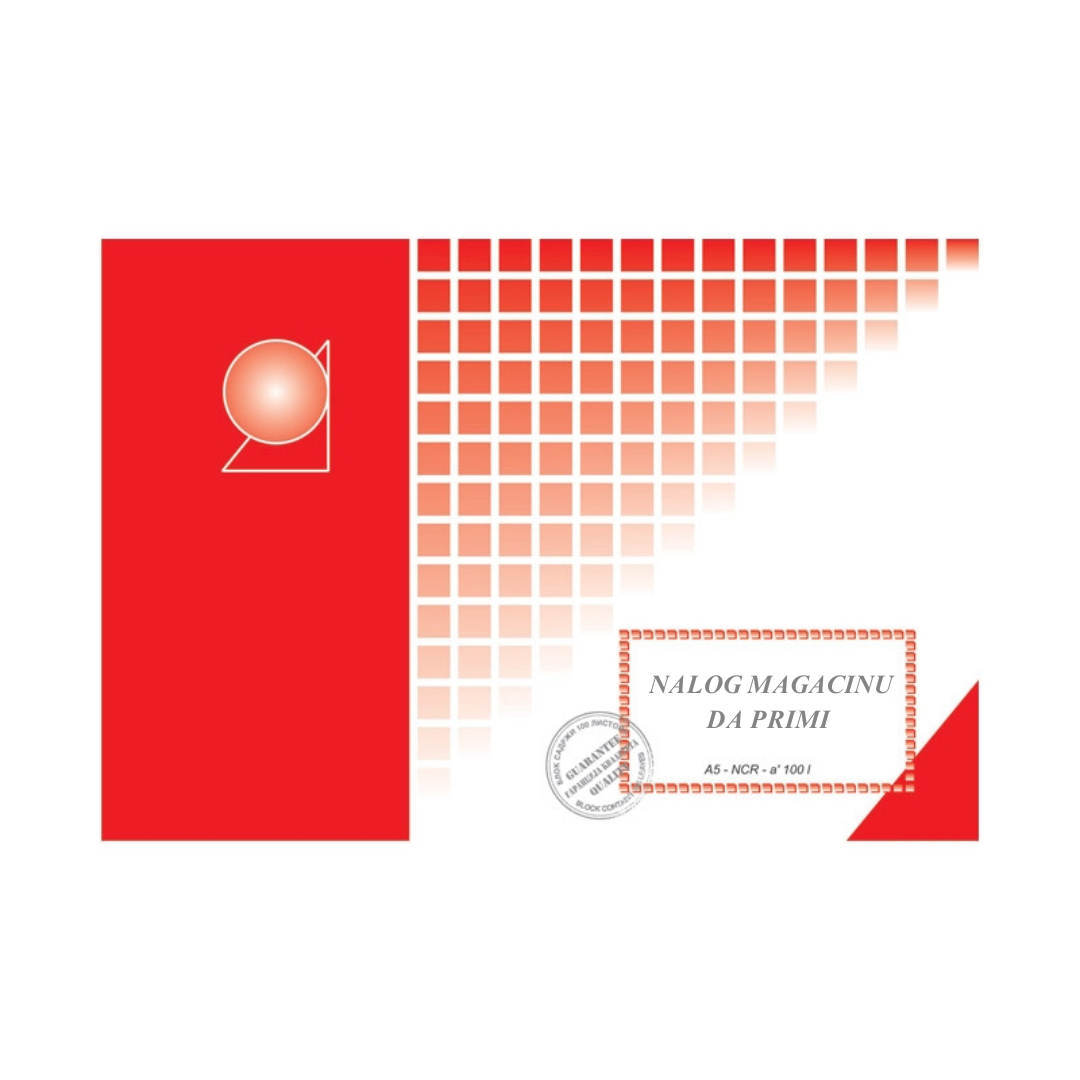 Nalog magacinu da primi A5