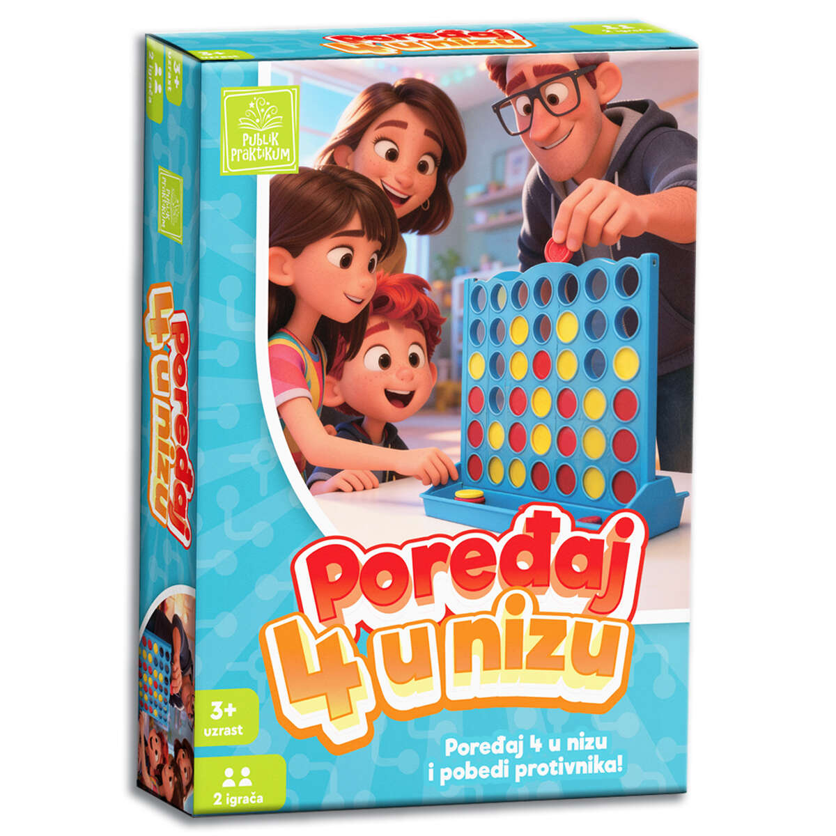 Društvena igra Poređaj 4 u nizu