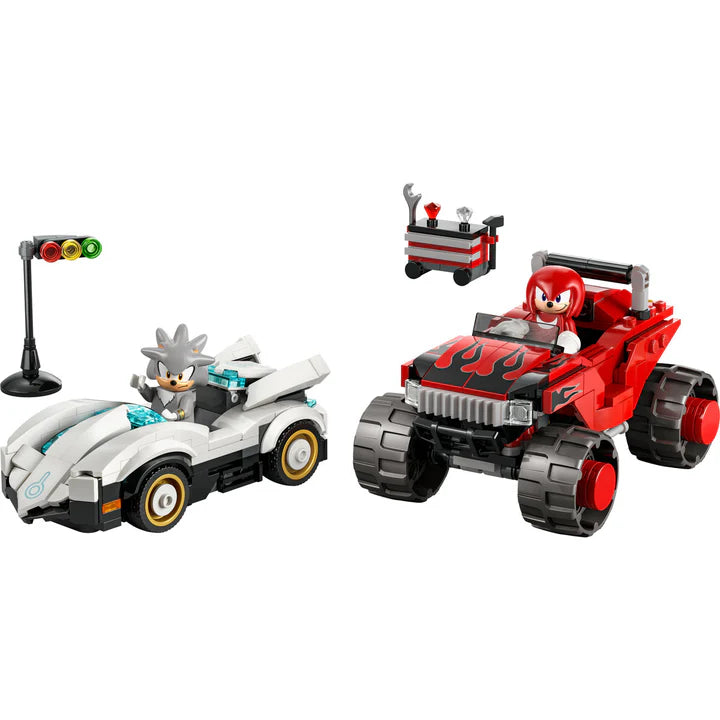 LEGO SONIC Silver automobil protiv Knuckles čudovišnog kamiona