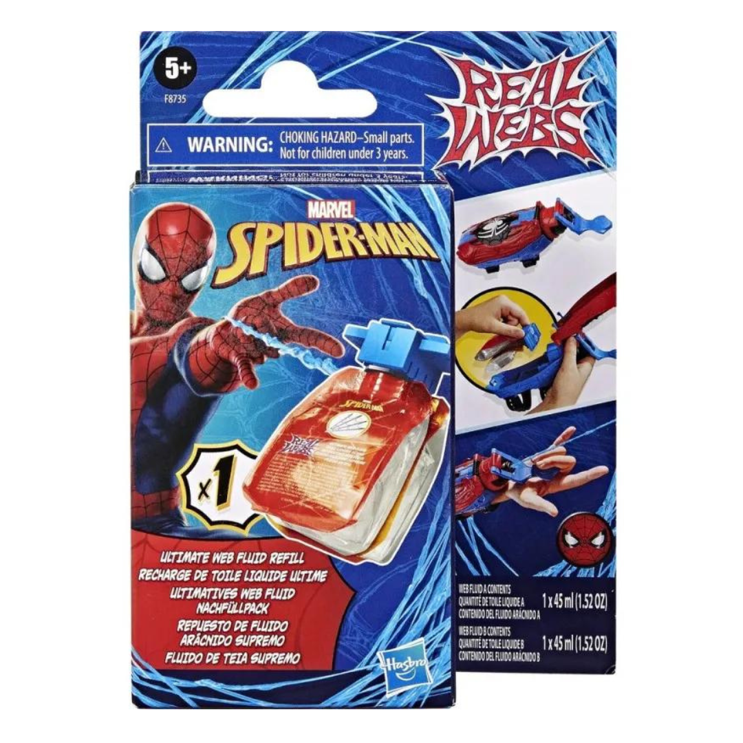 Spiderman real webs refill pack