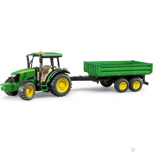 Traktor John Deere 5115M sa prikolicom