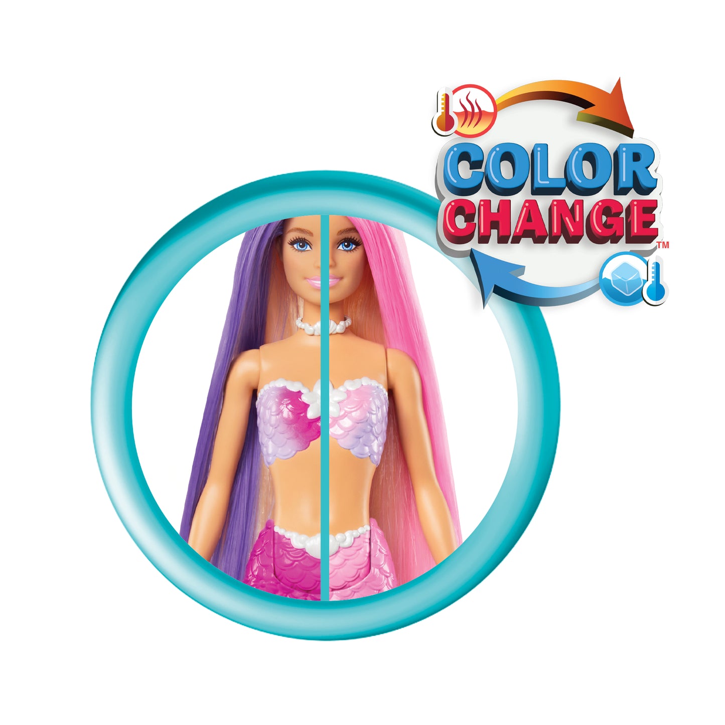 Barbie Color Change Sirena