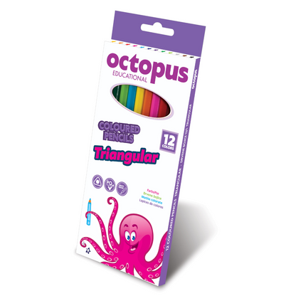 Drvene bojice Octopus 1/12