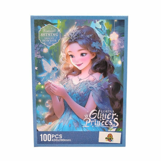 Puzzle glitter princes Lorina 100pcs