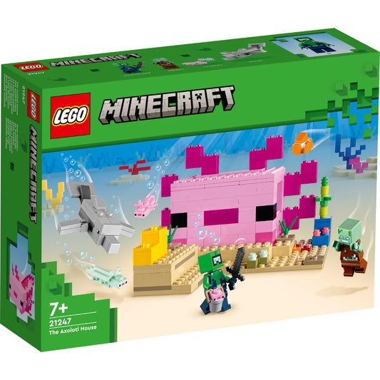 LEGO Minecraft Aksolotl-kuća