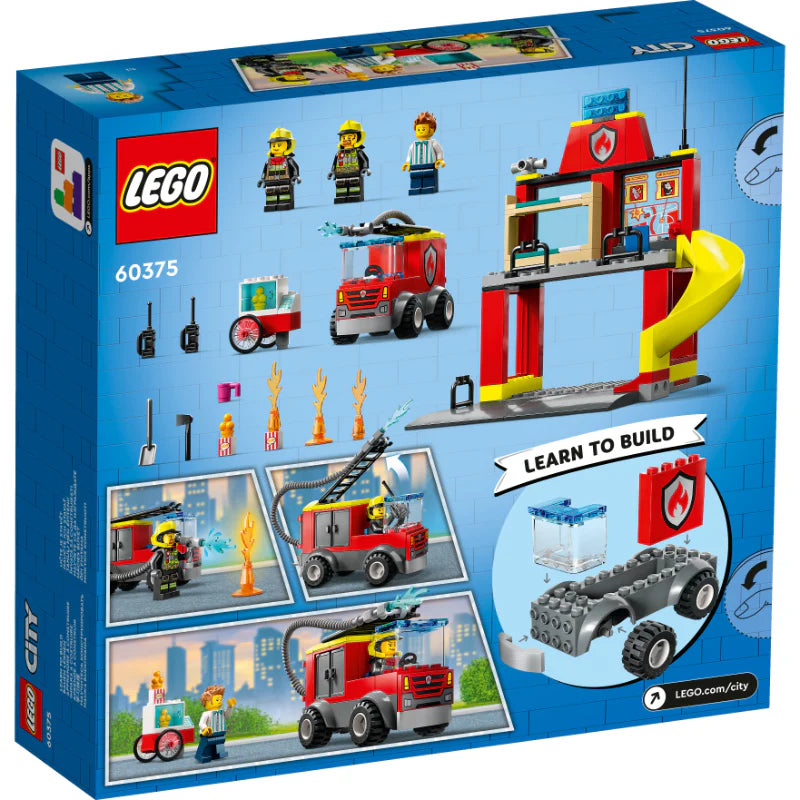 LEGO CITY Vatrogasna stanica i vozilo