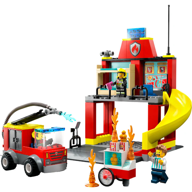 LEGO CITY Vatrogasna stanica i vozilo
