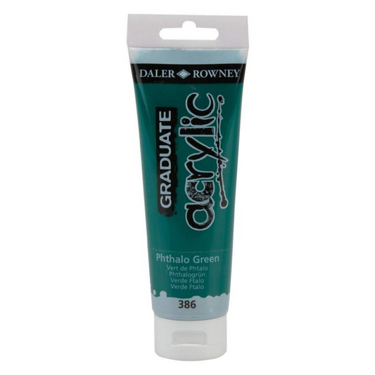 Boja akrilna 120ml phthalo green 386 graduate