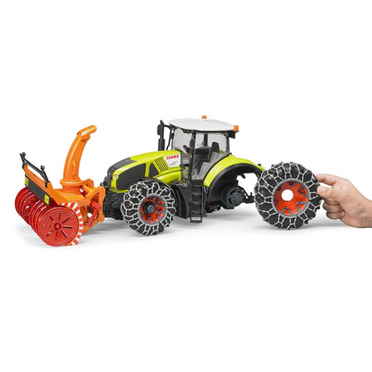 Traktor Claas Axion 950 sa lancima i čistačem