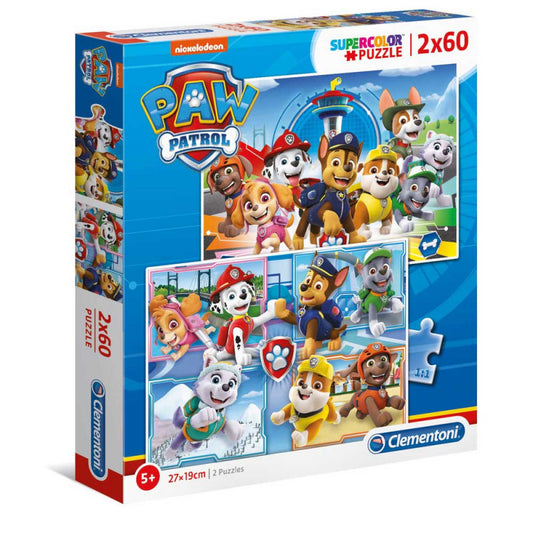 Clementoni puzzle 2X60 pcs Paw Patrol