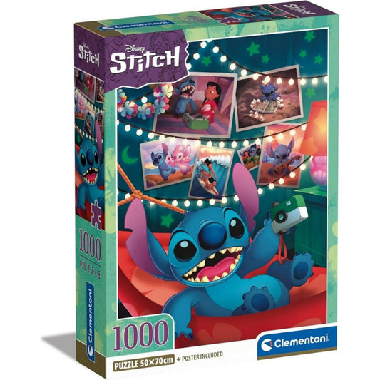 Puzzle Clementoni 1000pcs Disney Stitch
