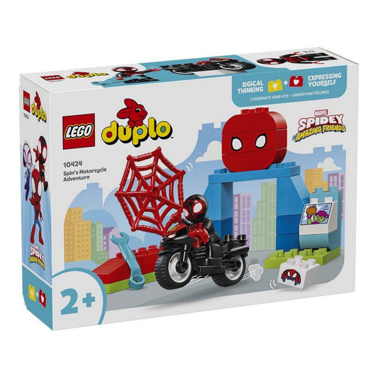 LEGO duplo spins motorcycle