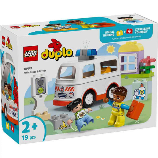 LEGO duplo ambulantna kola i vozač
