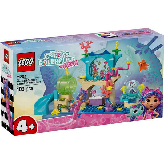 LEGO Gabbys house mermaid Gabbys aquarium adventure