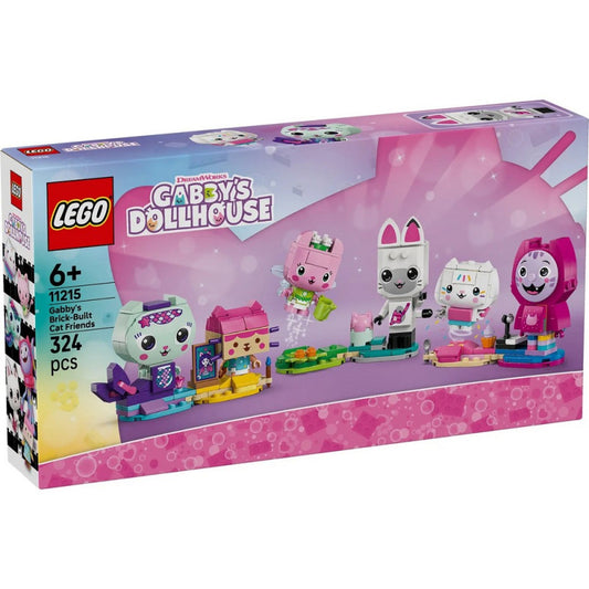 LEGO Gabbys house brickbuilt cat friends