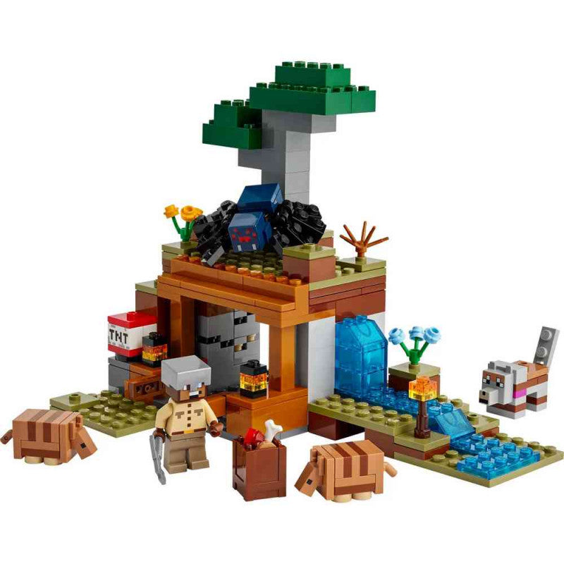 LEGO Minecraft ekspedicija rudarenja uz pomoć armadila