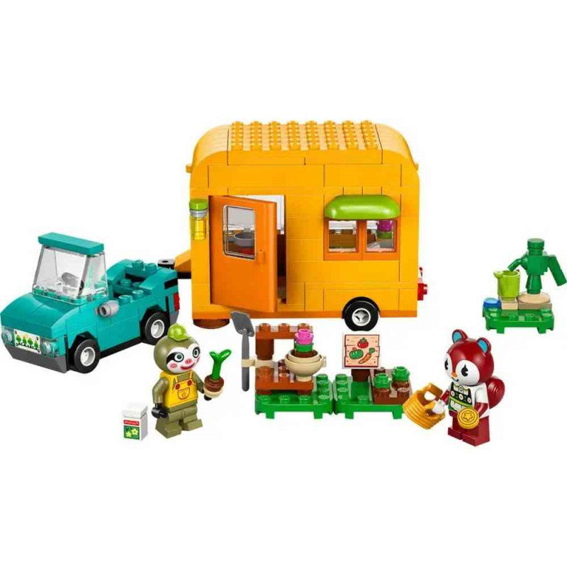 LEGO Animal Crossing Leif sa kamp-prikolicom i baštenskom radnjom