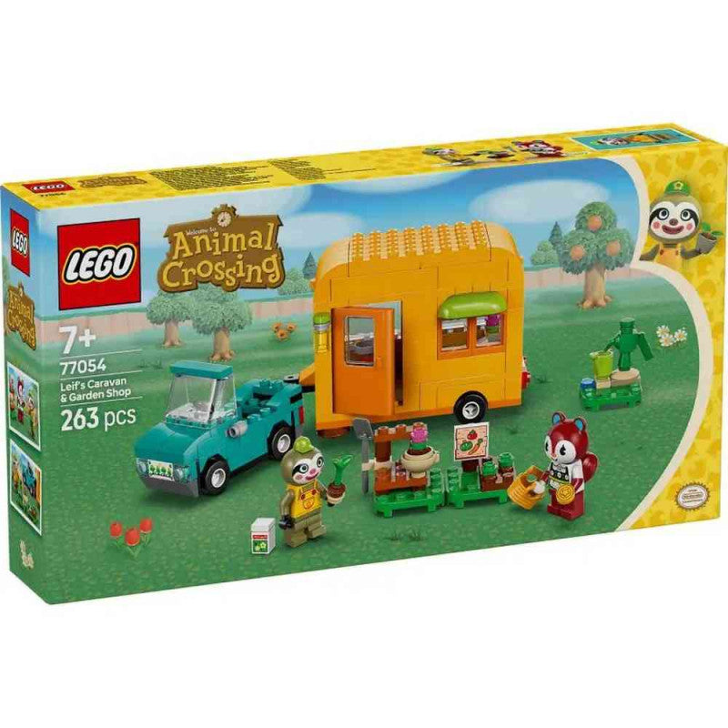 LEGO Animal Crossing Leif sa kamp-prikolicom i baštenskom radnjom