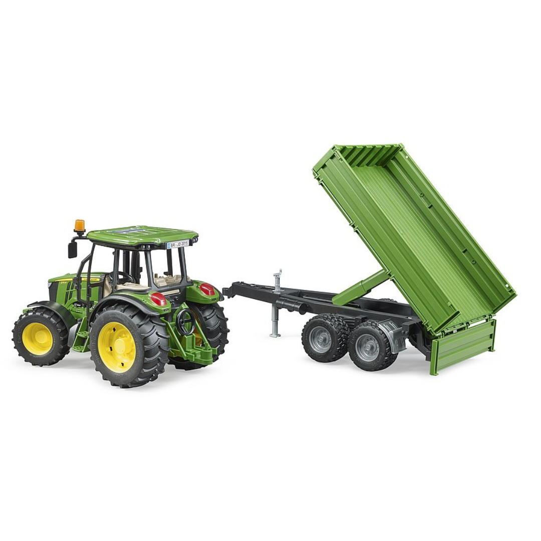 Traktor John Deere 5115M sa prikolicom