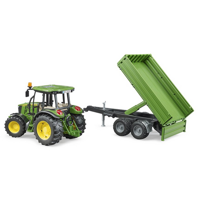 Traktor John Deere 5115M sa prikolicom