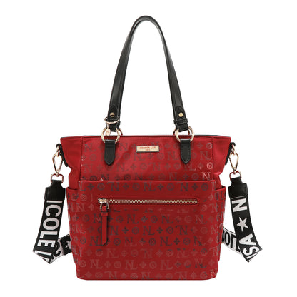 Torba NIcole Lee P17523 burgundy