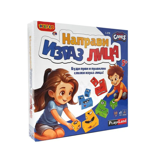Društvena igra Napravi izraz lica