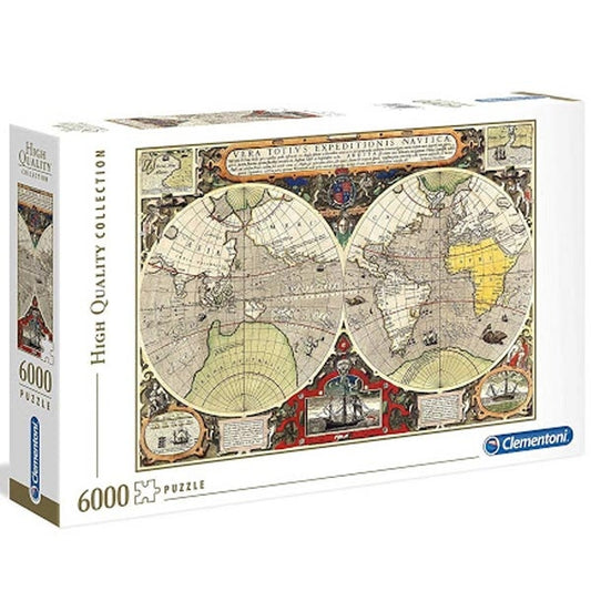 Puzzle Clementoni Antique Nautical Map 6000 pcs