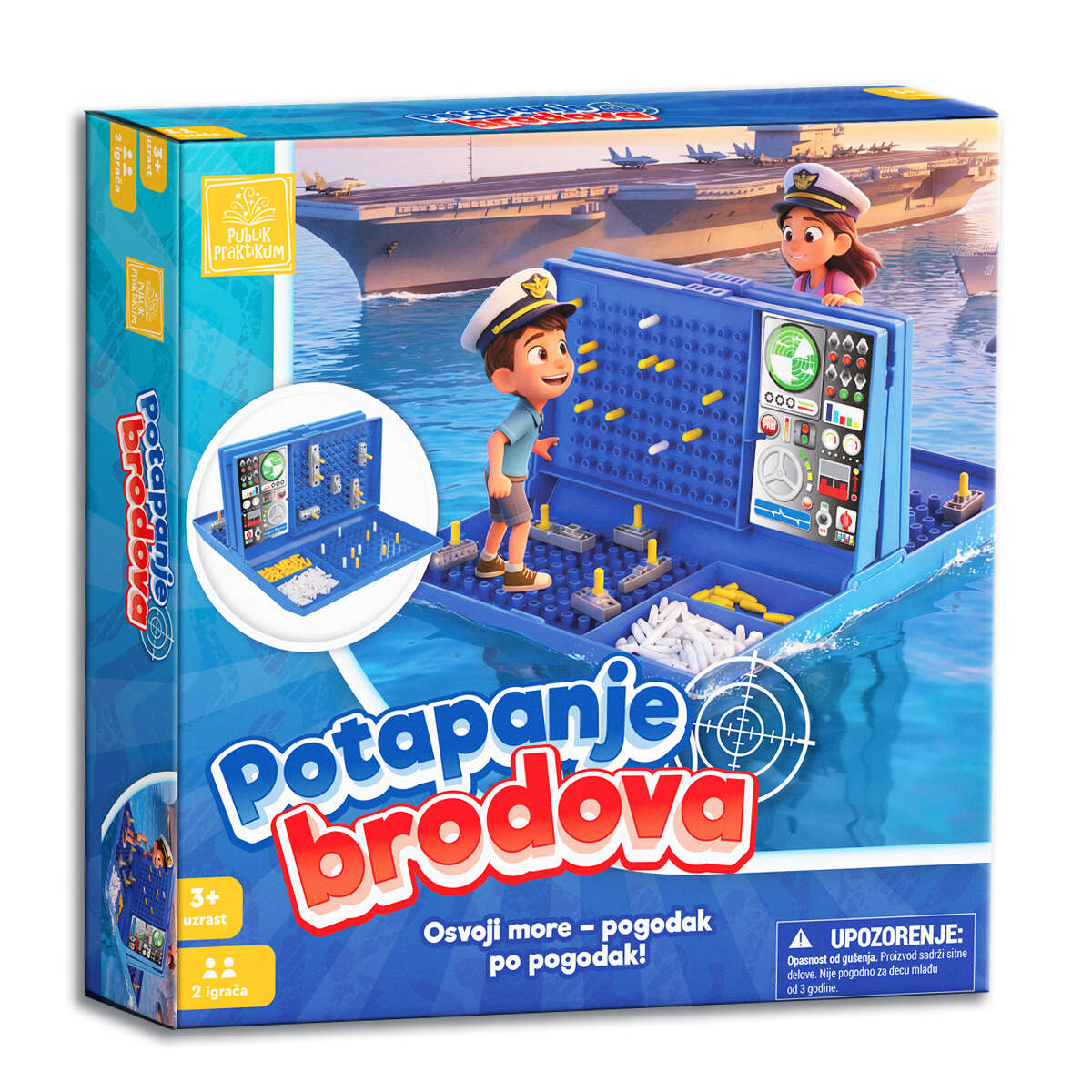 Društvena igra Potapanje brodova