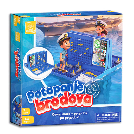 Društvena igra Potapanje brodova