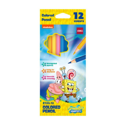 Drvene bojice Sunđer Bob 12pcs