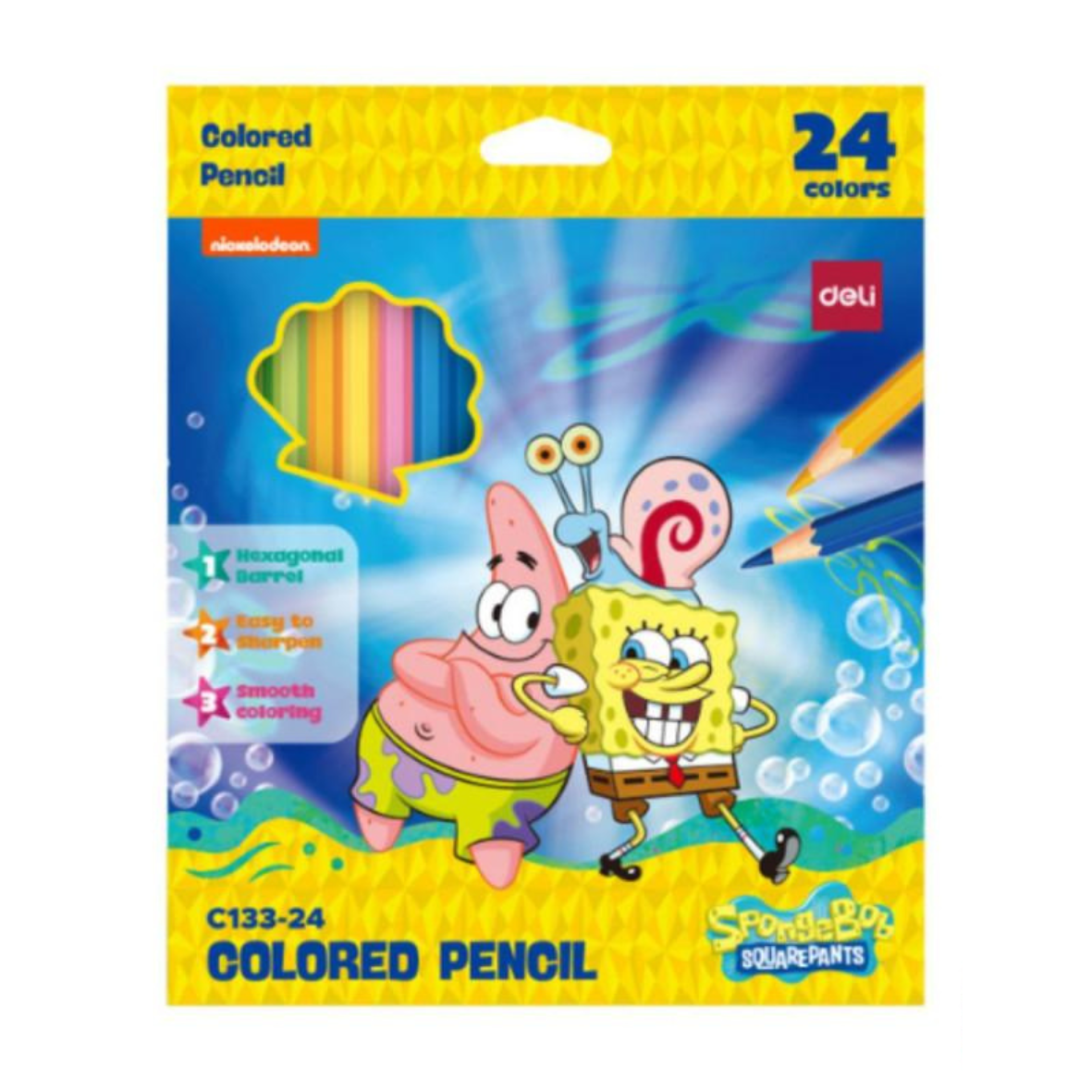 Drvene bojice Sunđer Bob 24pcs