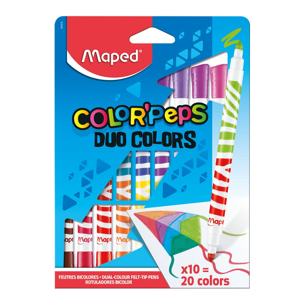Flomaster Maped Duo Color Peps 10/20