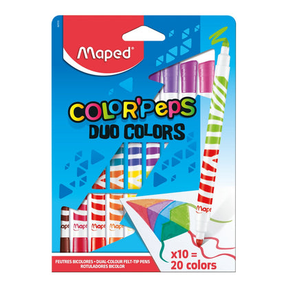 Flomaster Maped Duo Color Peps 10/20