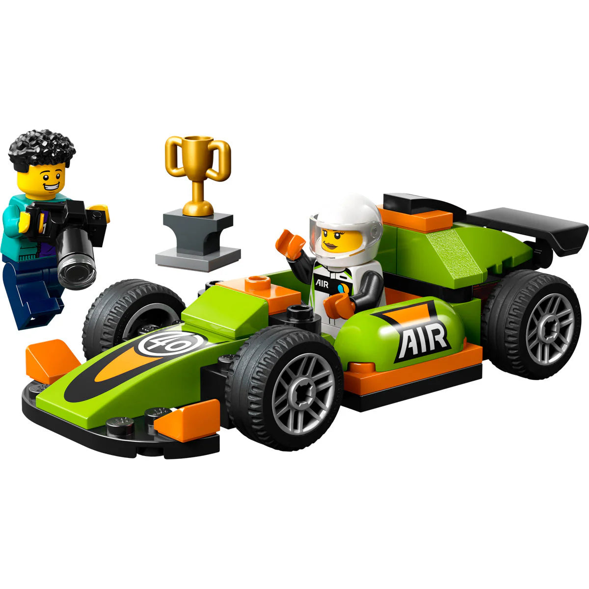 LEGO CITY  Zeleni trkački auto