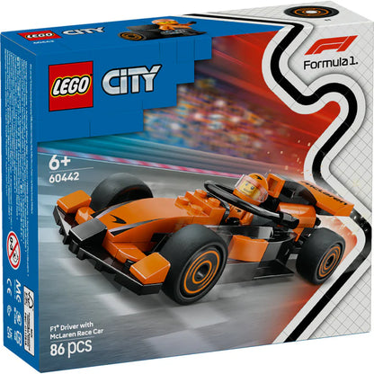 LEGO City F1® vozač s McLaren trkačkim automobilom