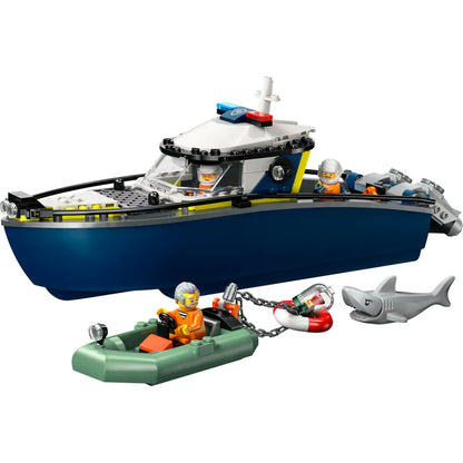 LEGO City Potera policijskim brodom