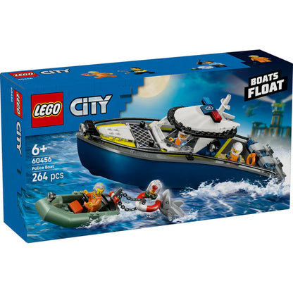 LEGO City Potera policijskim brodom