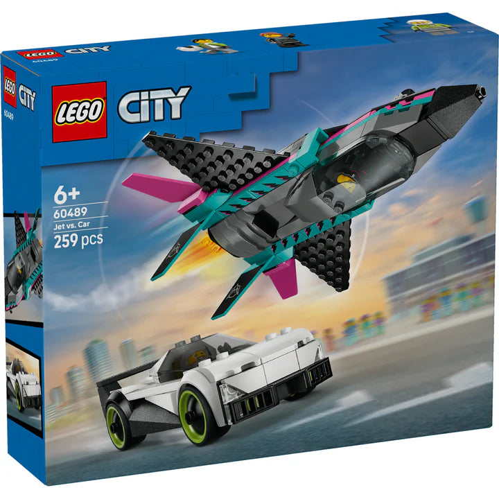 LEGO City Mlaznjak protiv automobila