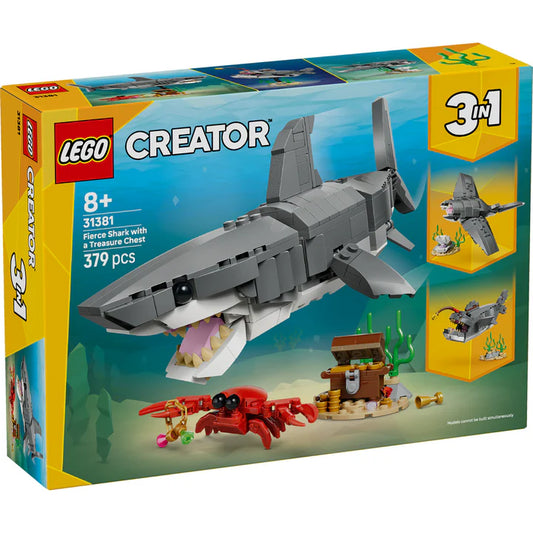 LEGO Creator Besna ajkula i kovčeg s blago