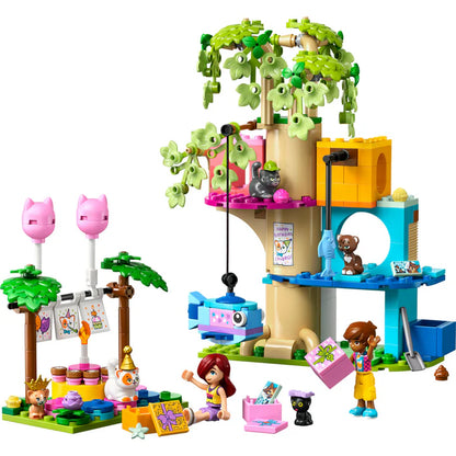 LEGO Friends Mačja rođendanska zabava i kuća na drvetu