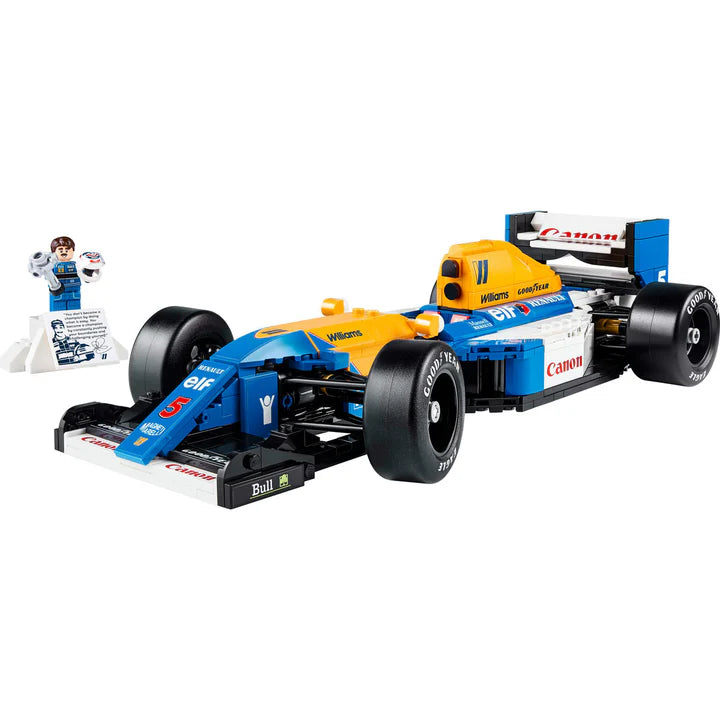 LEGO icons Williams Racing FW14B i Nigel Mansell