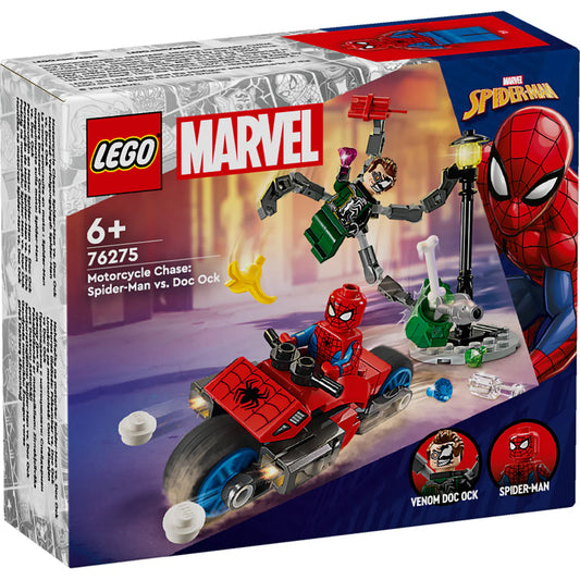LEGO Marvel Jurnjava motociklima: Spajdermen protiv Dok Oka
