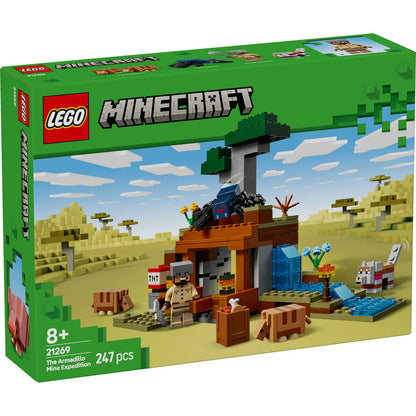 LEGO MINECRAFT Ekspedicija rudarenja uz pomoć armadila