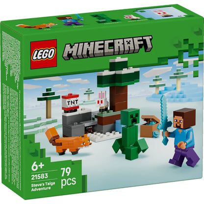 LEGO Minecraft Steve's Taiga Adventure